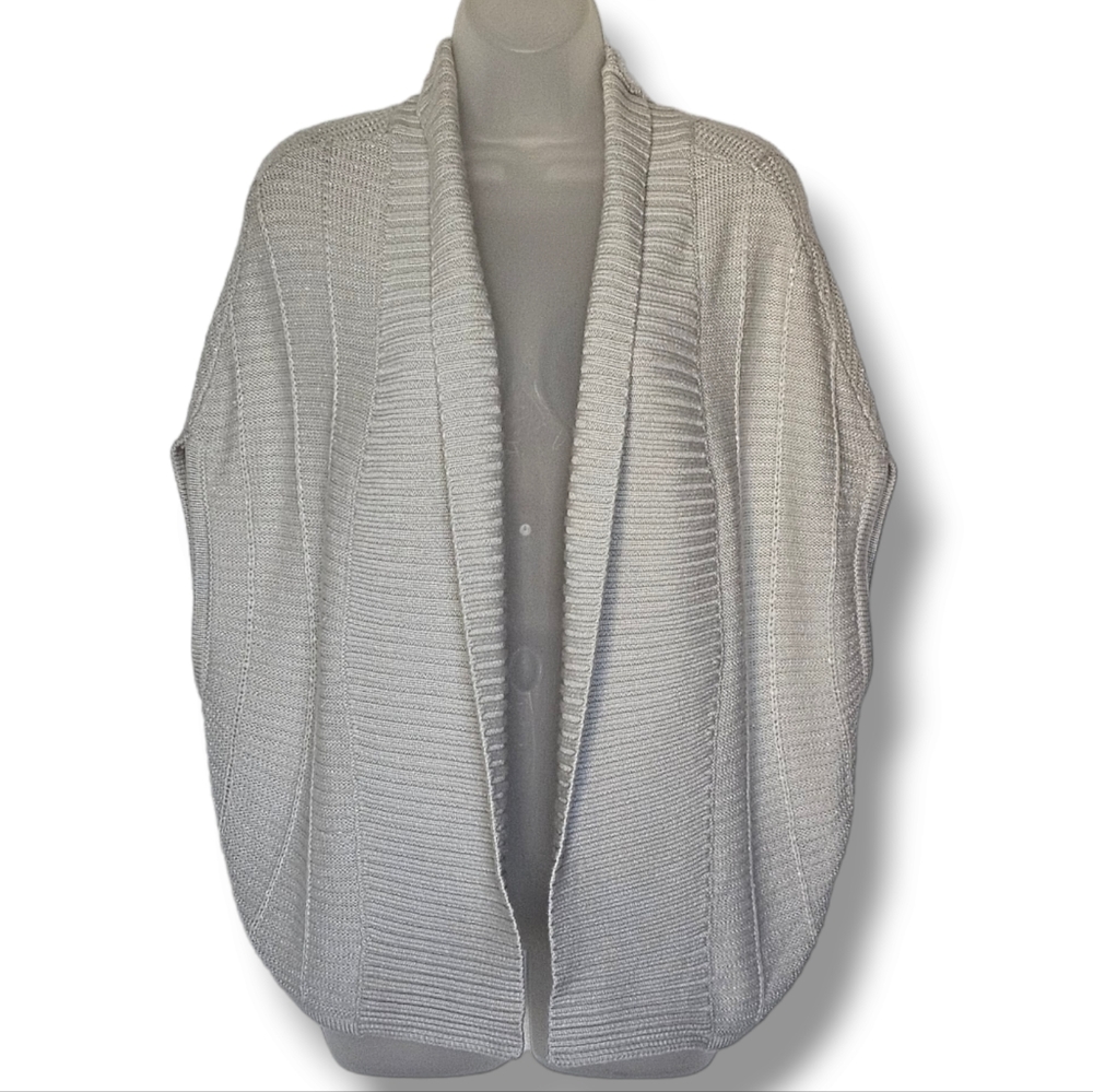 GAP Sleeveless Angora Cardigan Sweater Womens Size XS/S Open Front Beige Cream